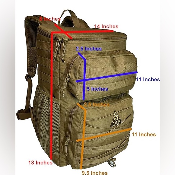 Tactical Cooler Backpack *NEW - Picture 3 of 13